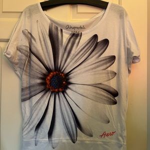Aeropostale flower tshirt